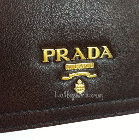 prada calf leather wallet|Prada wallet outlet.